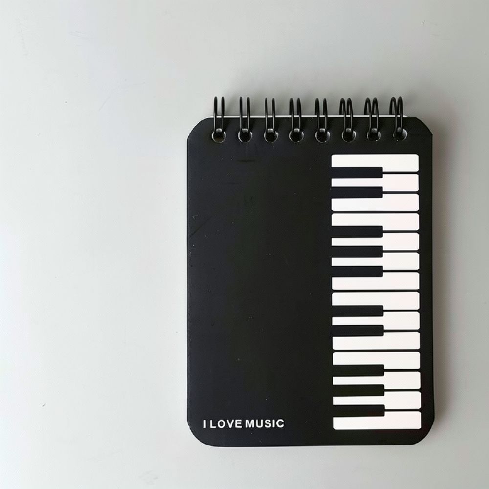 Score Pad Notepad - Notatnik kieszonkowy z motywem muzycznym Zhouxu