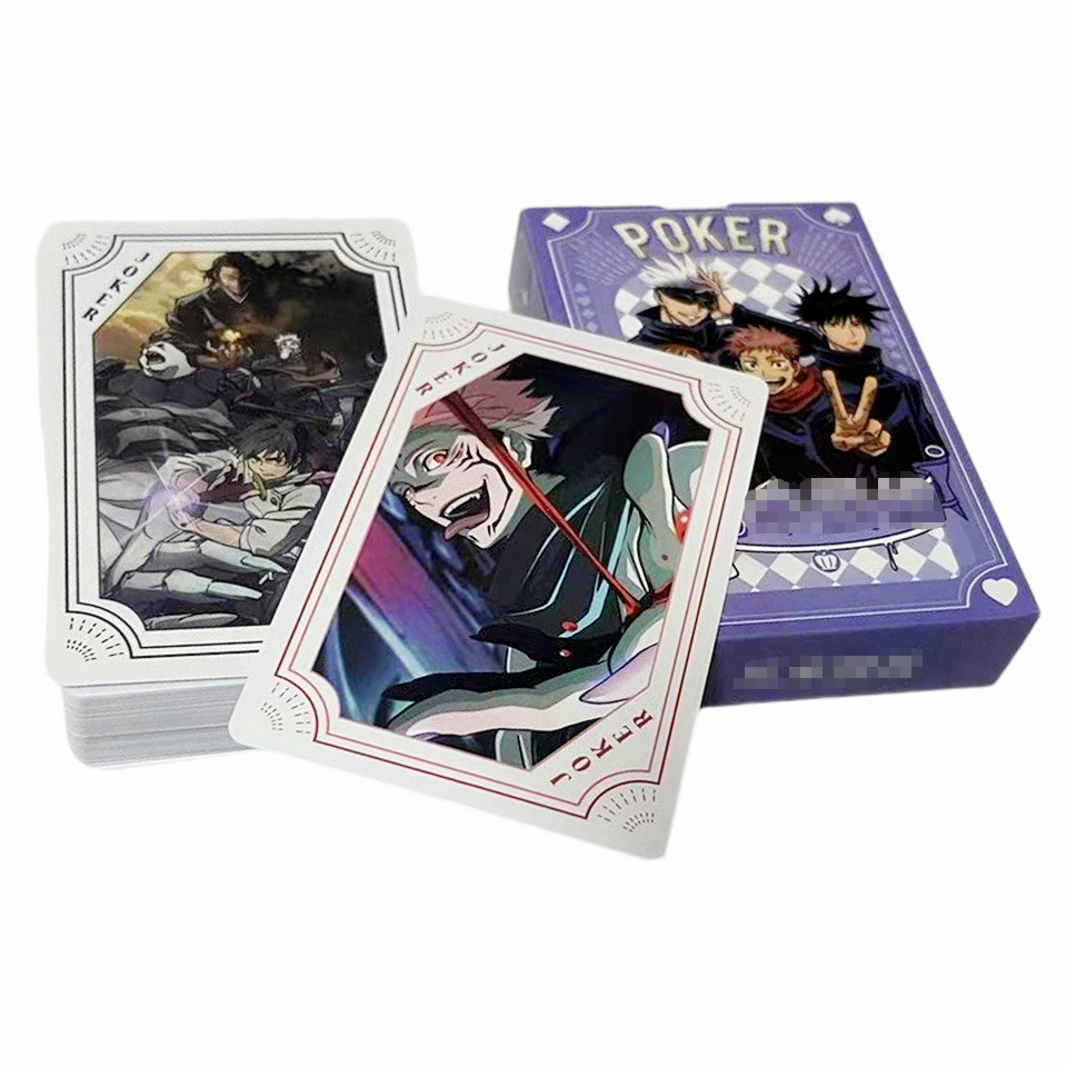 Board Game Word - Jujutsu Kaisen Karty do Pokera Gry