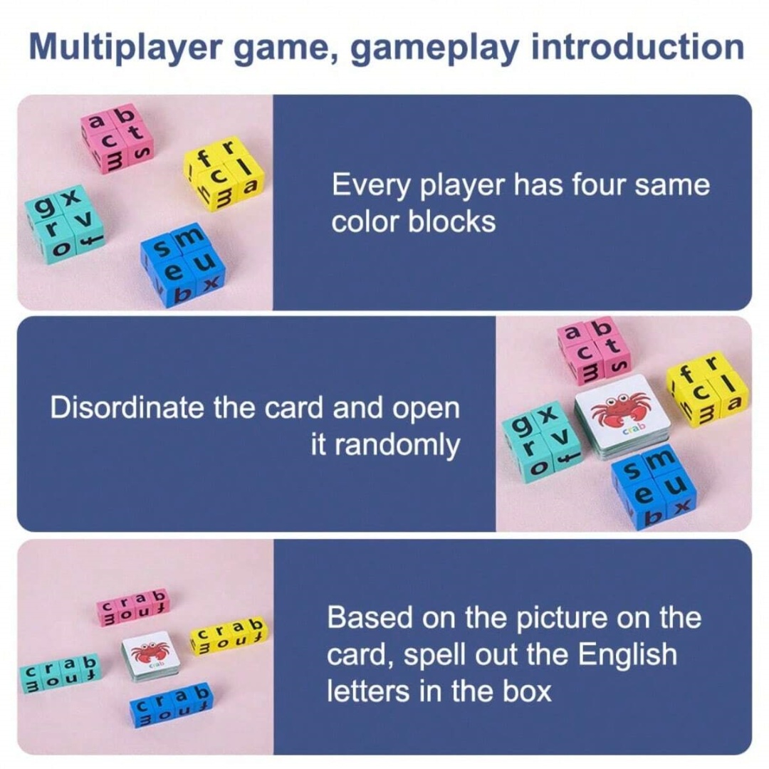 Dziecięca gra edukacyjna z alf – Board Game Word recenzja i cena