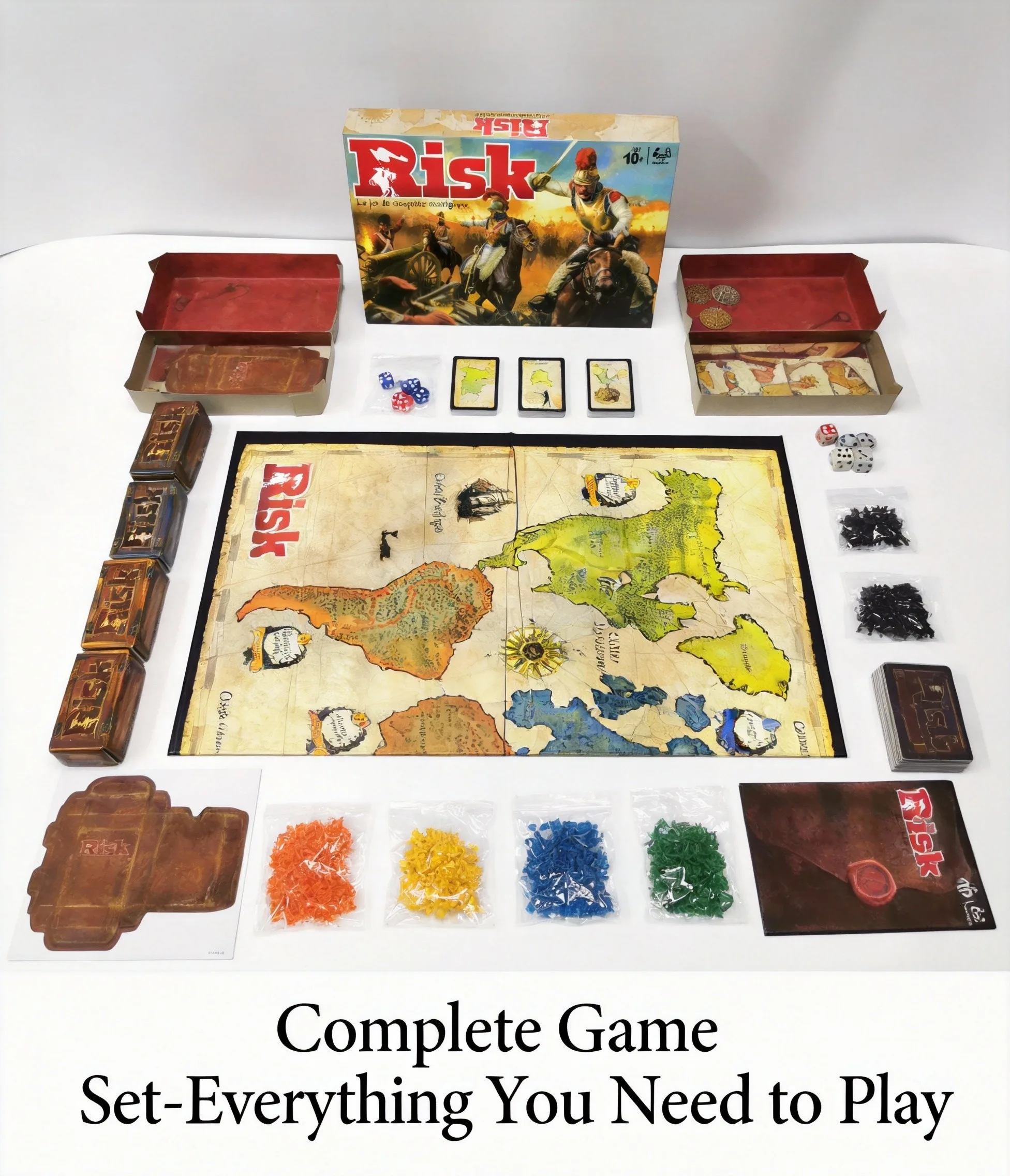 Francuska gra planszowa Risk,  – Board Game Risk recenzja i cena