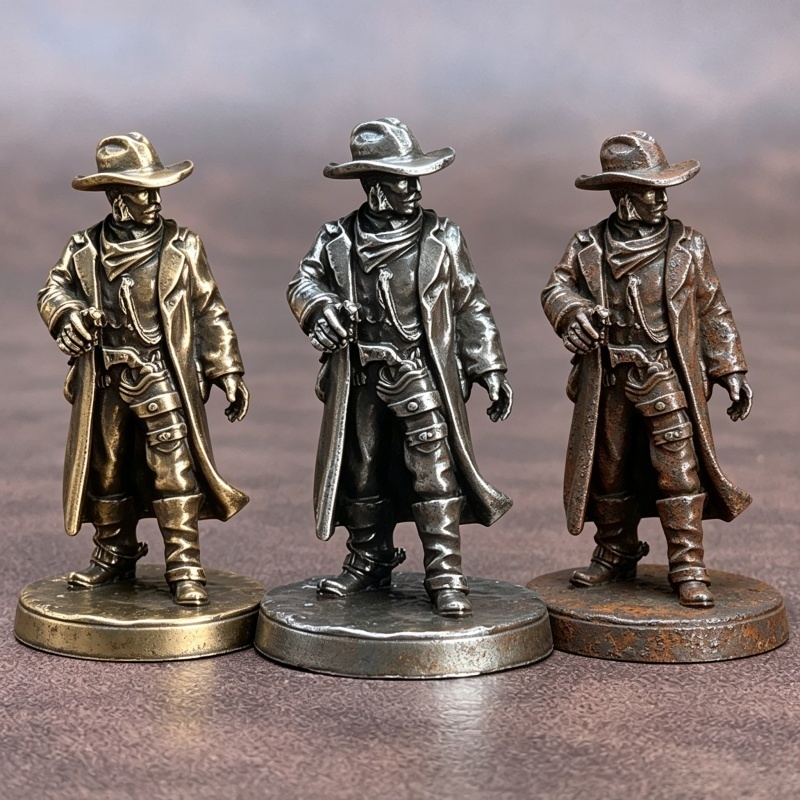Miniaturowe figurki kowbojów z – Board Game Wild Wild recenzja i cena