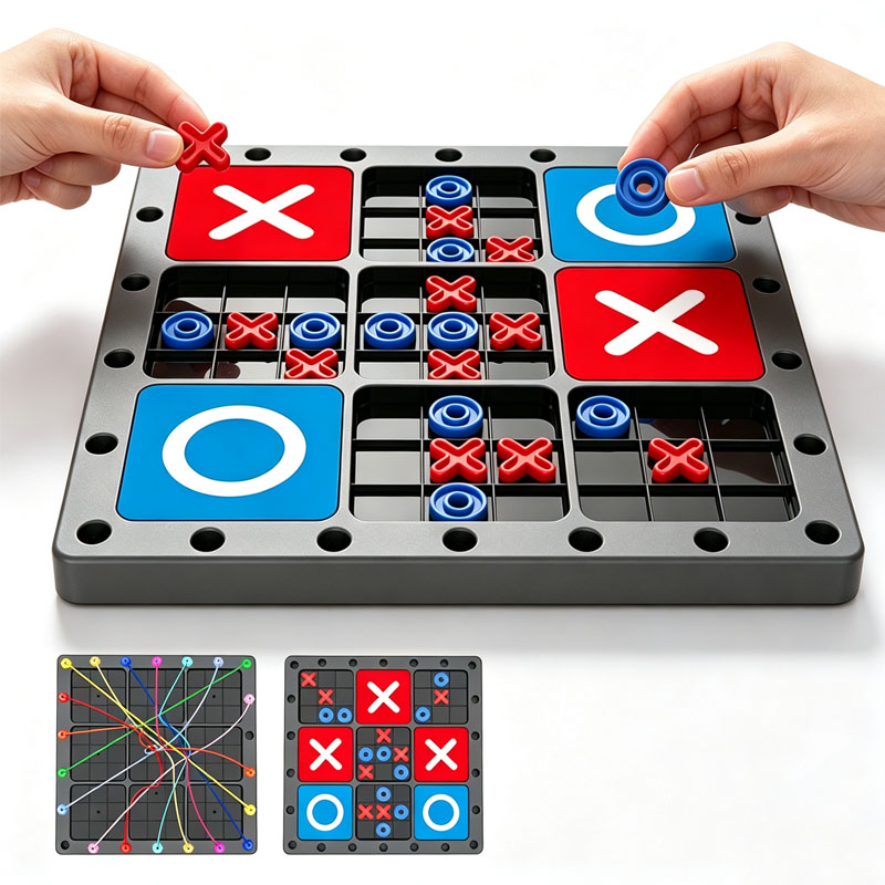 NOWA gra planszowa 2 w 1: Krzy – Board Game Fun recenzja i cena