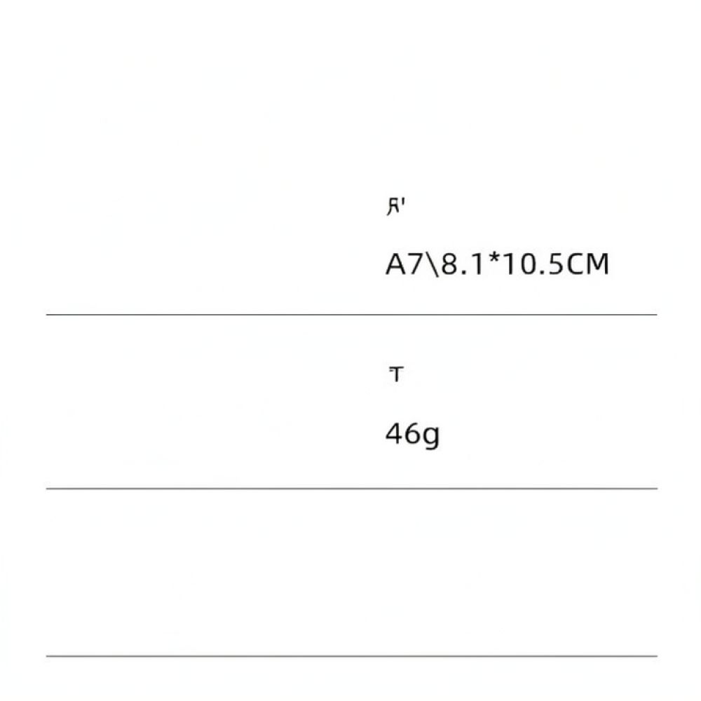 Zhouxu – notatnik z wzorem, ki – Score Pad Notepad recenzja i cena